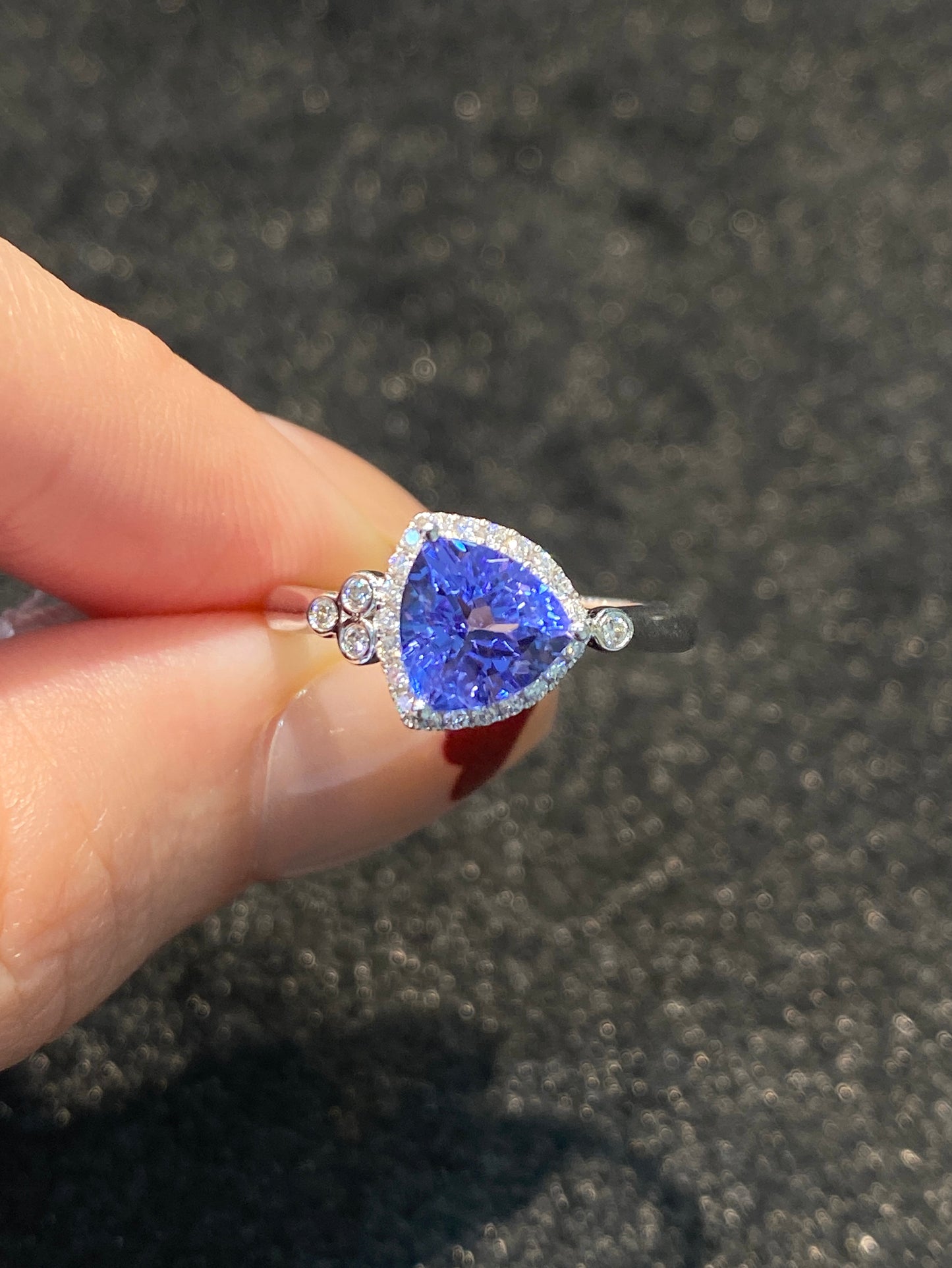 Natural Tanzanite 1.30ct Ring