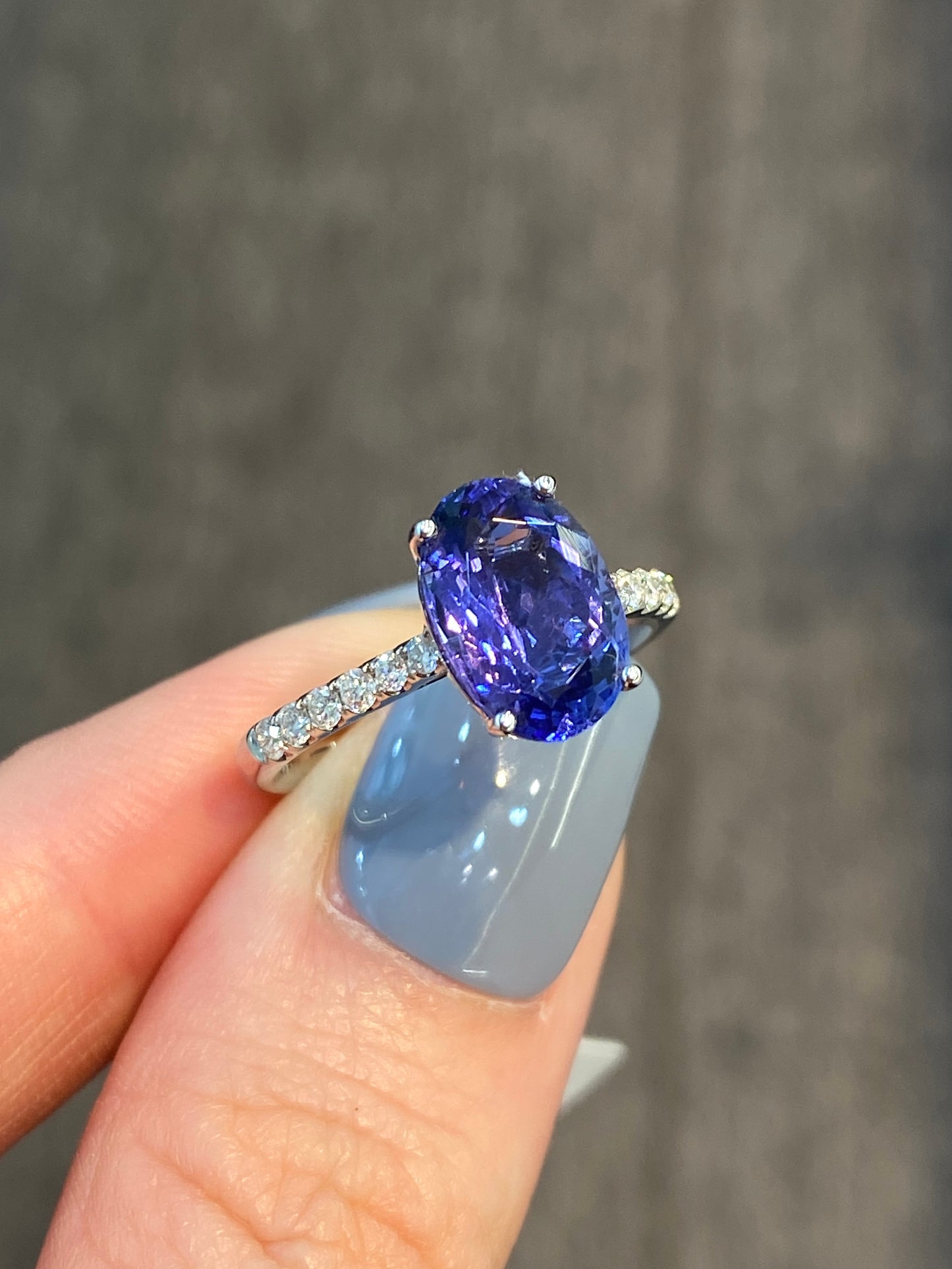 Natural Tanzanite 2.64ct Ring