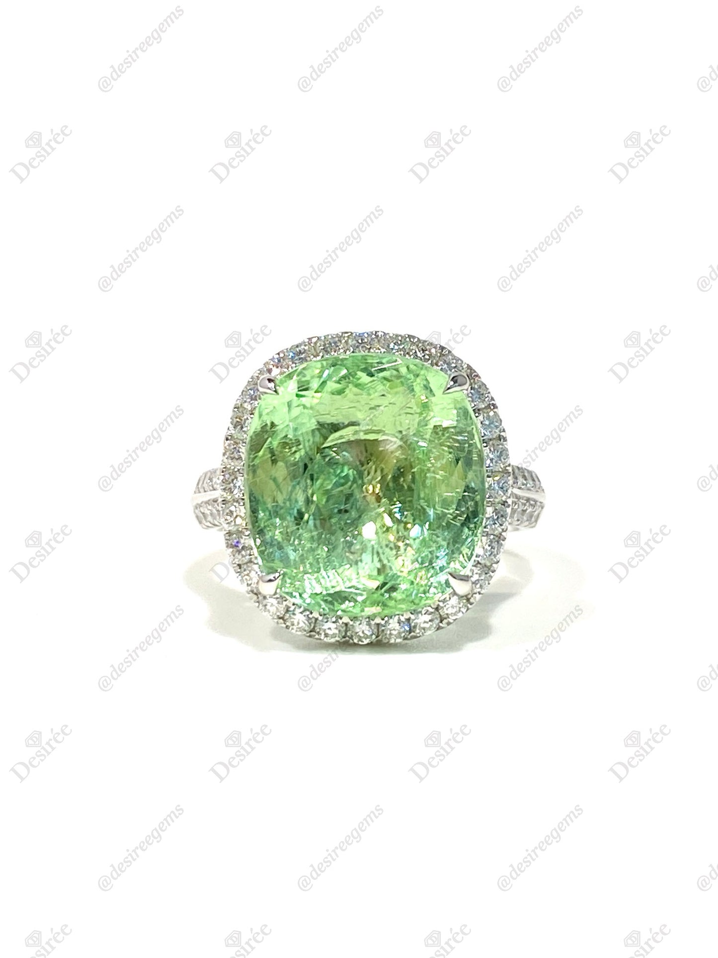 Natural Paraiba Tourmaline 8.38ct Ring