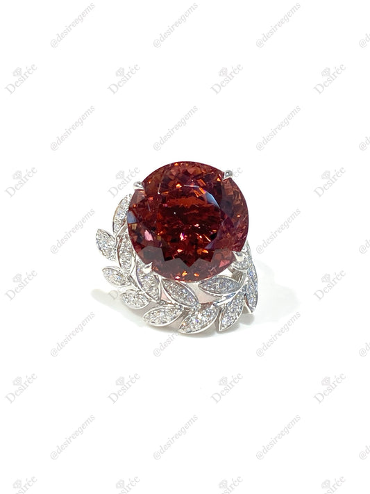 Natural Tourmaline 19.69ct Ring