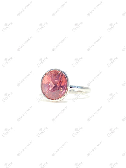 Natural Tourmaline 4.09ct Ring