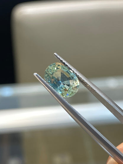 Natural Green Sapphire 2.86ct