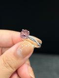 Natural Pink Tourmaline 2.43ct Ring Set In 18K White Gold Singapore Gemstone Fine Jewelry