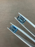 London Blue Topaz Pair 5.51ct