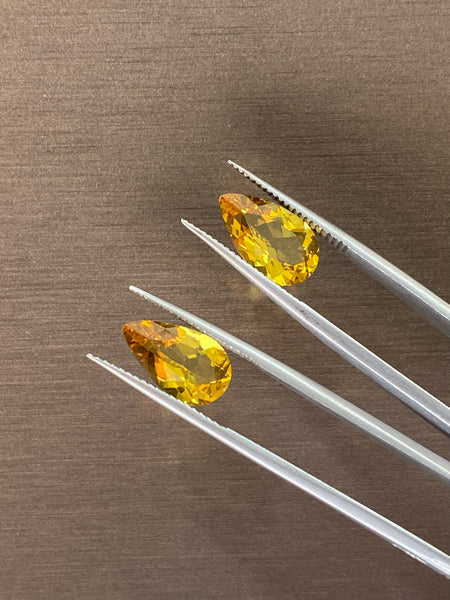 Yellow Beryl Pair 6.06ct