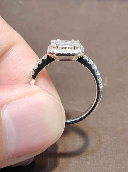 Natural Diamond 1.41ct Ring