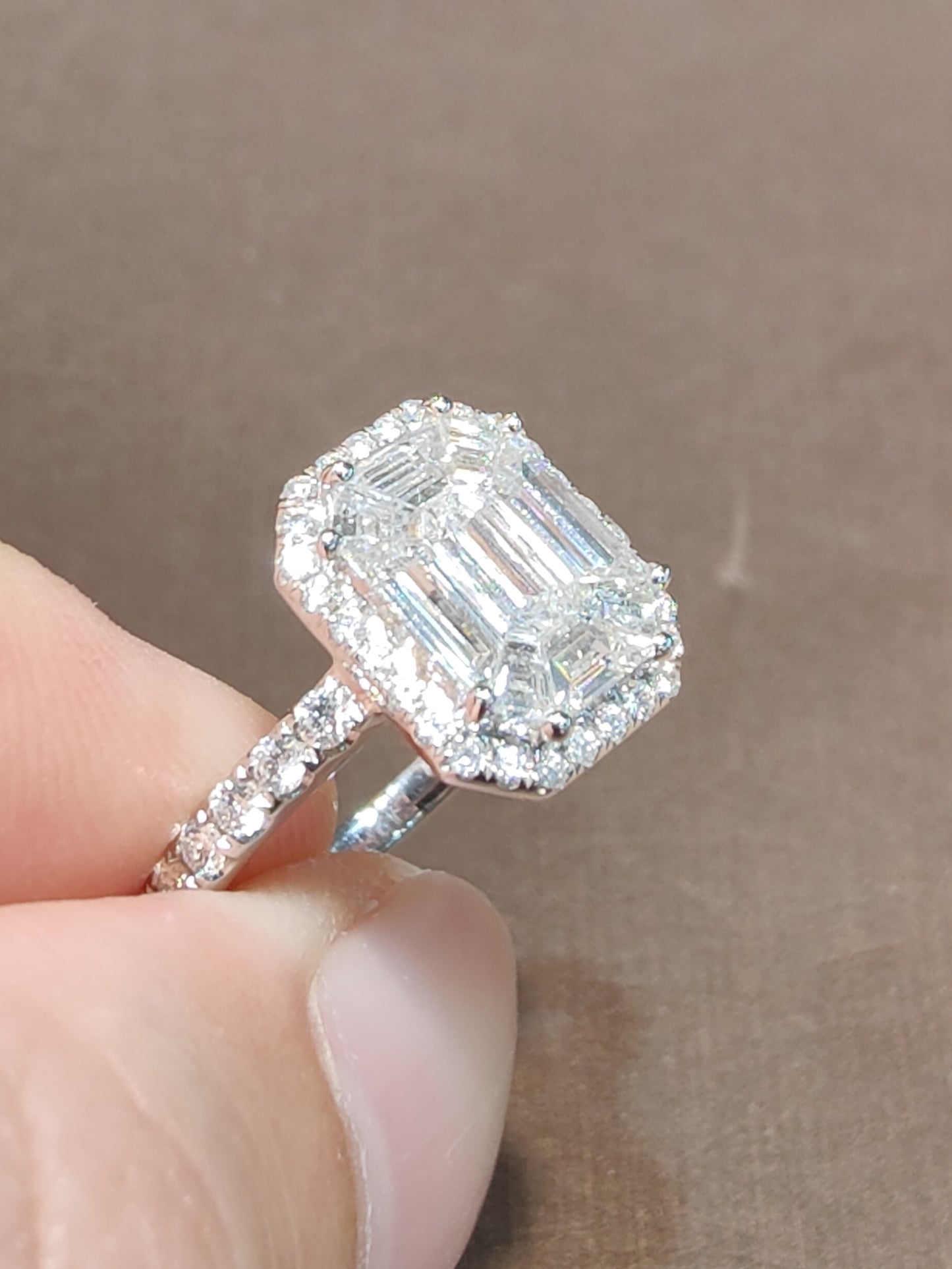 Natural Diamond 1.41ct Ring