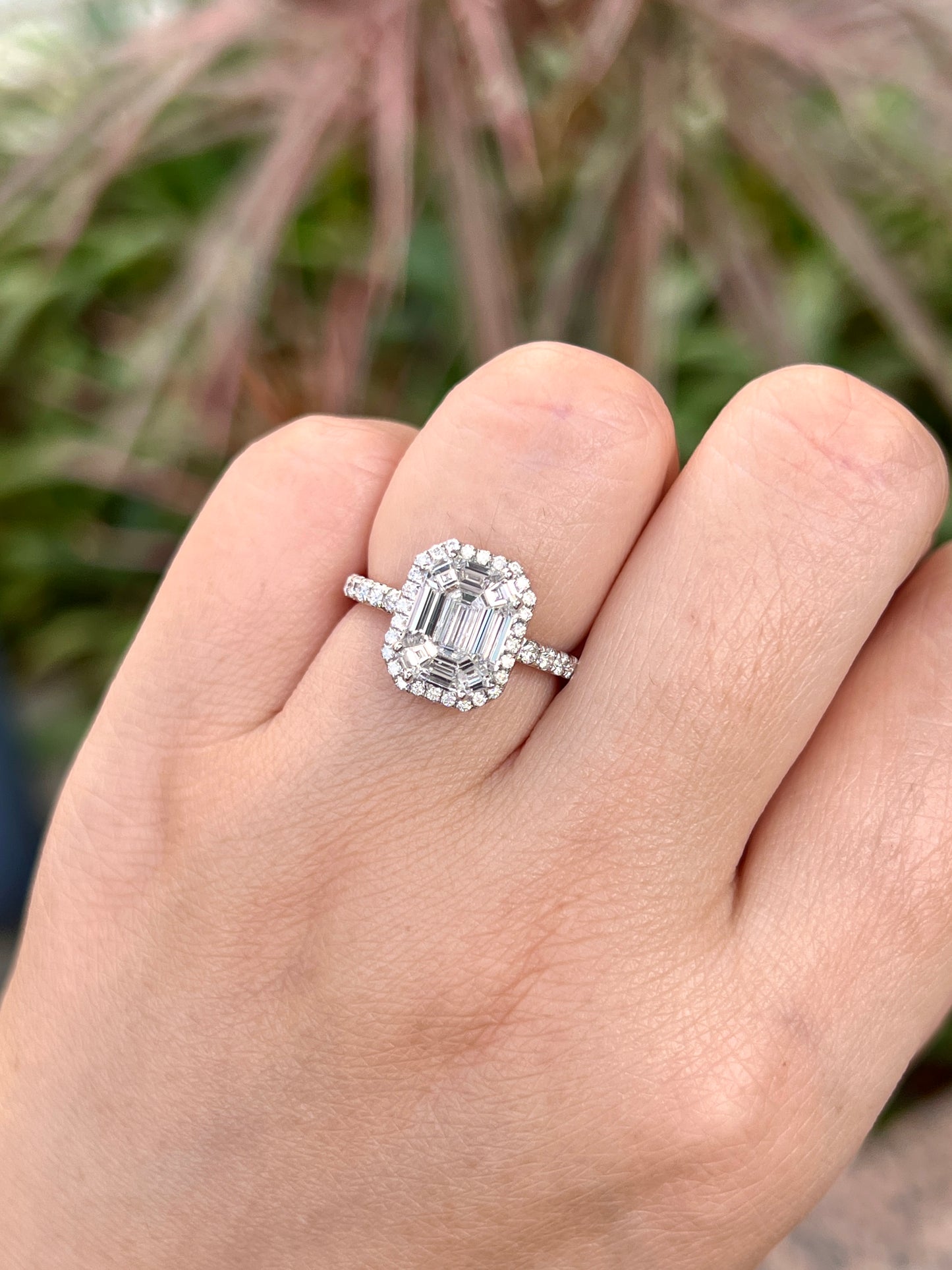 Natural Diamond 1.41ct Ring