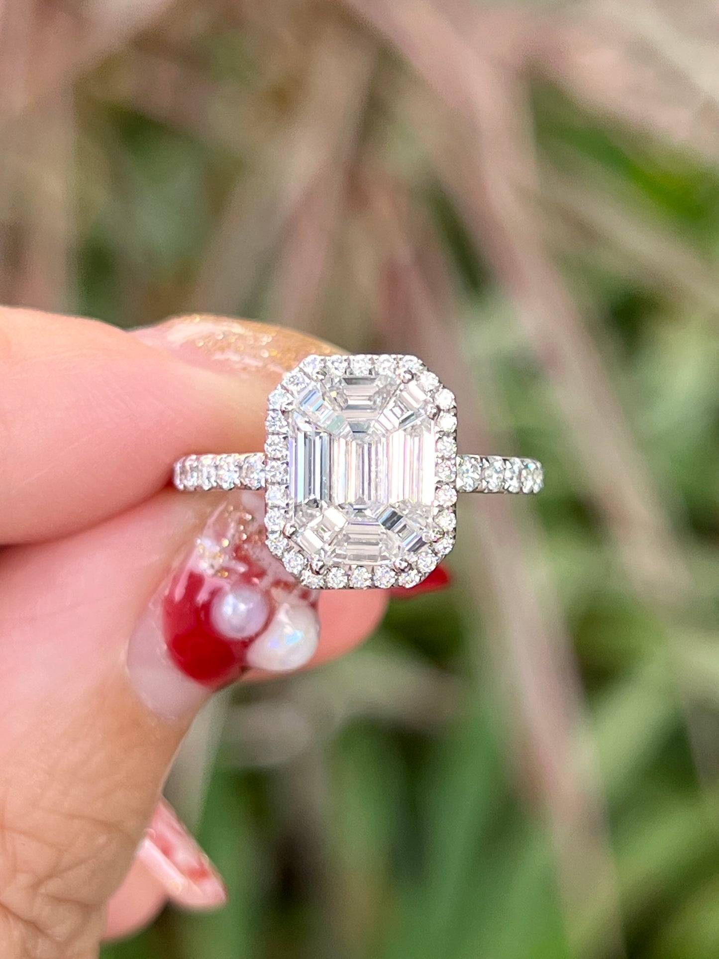 Natural Diamond 1.41ct Ring