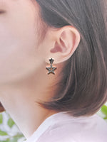 Natural Diamond Earrings 0.52ct Set in 18K White Gold Gemstone Fine Jewellery Singapore