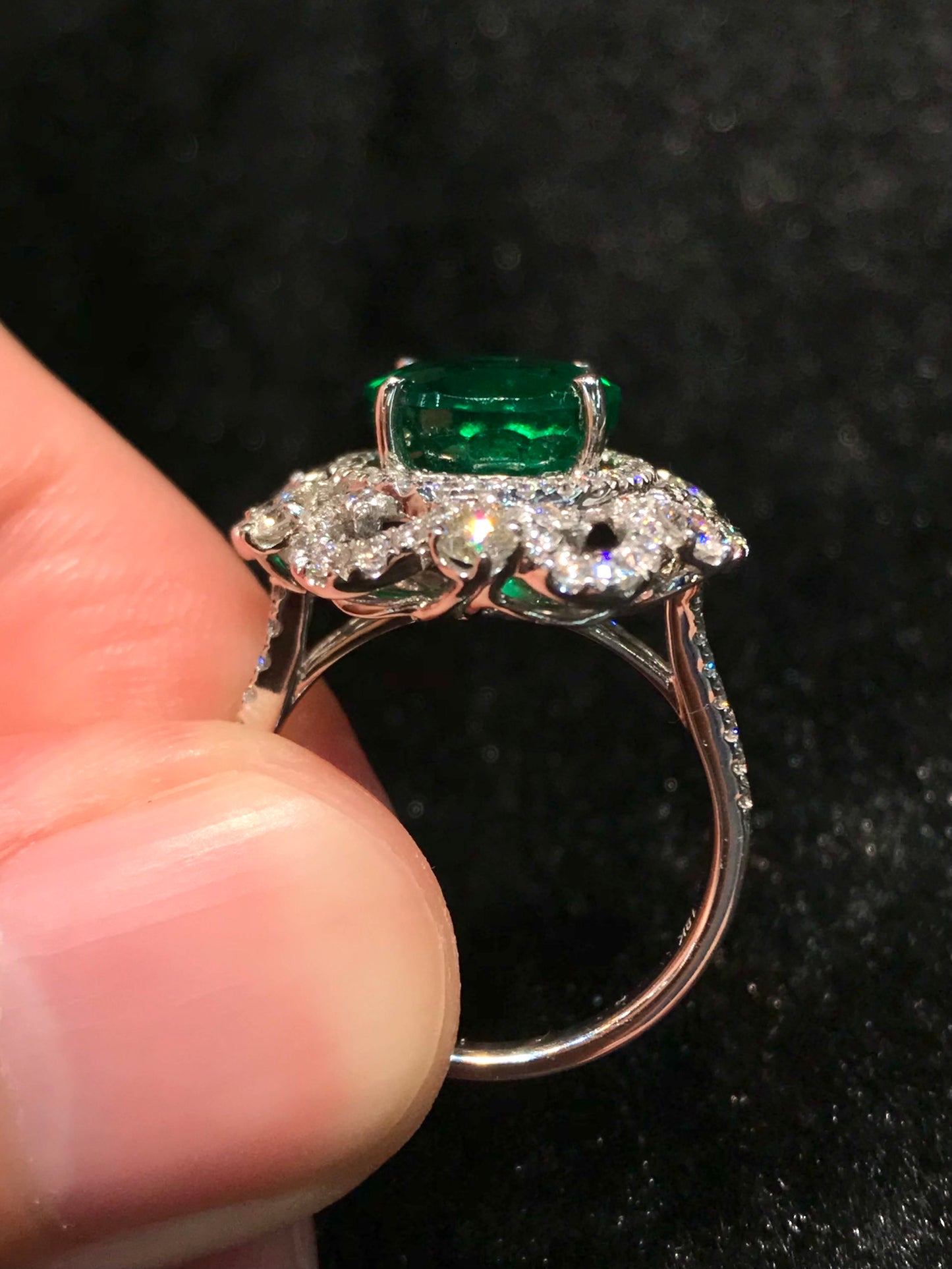 Natural Emerald 4.34ct Ring