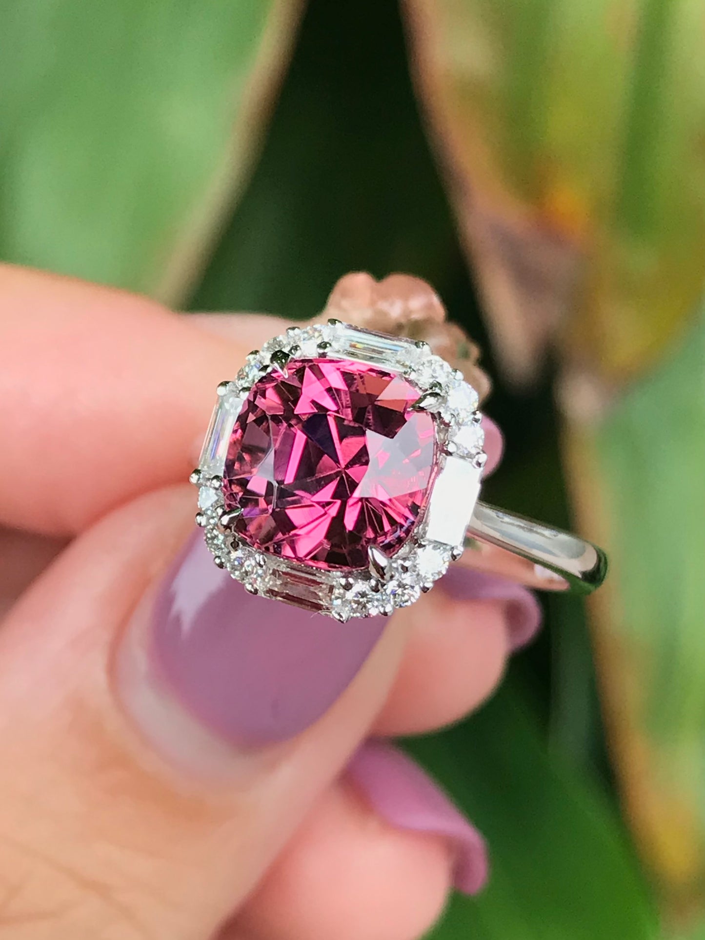 Natural Tourmaline 3.14ct Ring