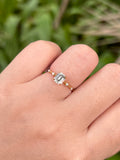 Natural Tourmaline 0.95ct Ring Set In 18K Yellow Gold Gemstone Fine Jewellery Singapore