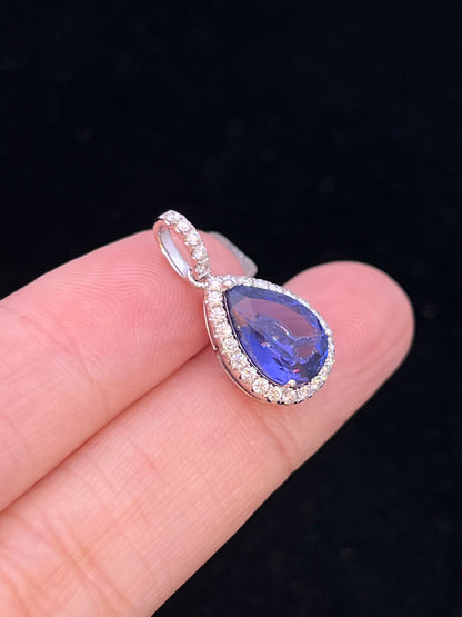 Natural Tanzanite 2.9ct Pendant