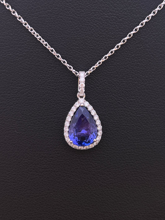 Natural Tanzanite 2.9ct Pendant