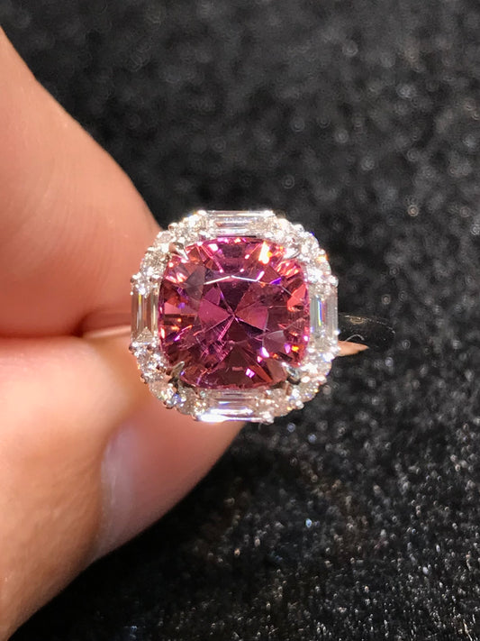 Natural Tourmaline 3.14ct Ring