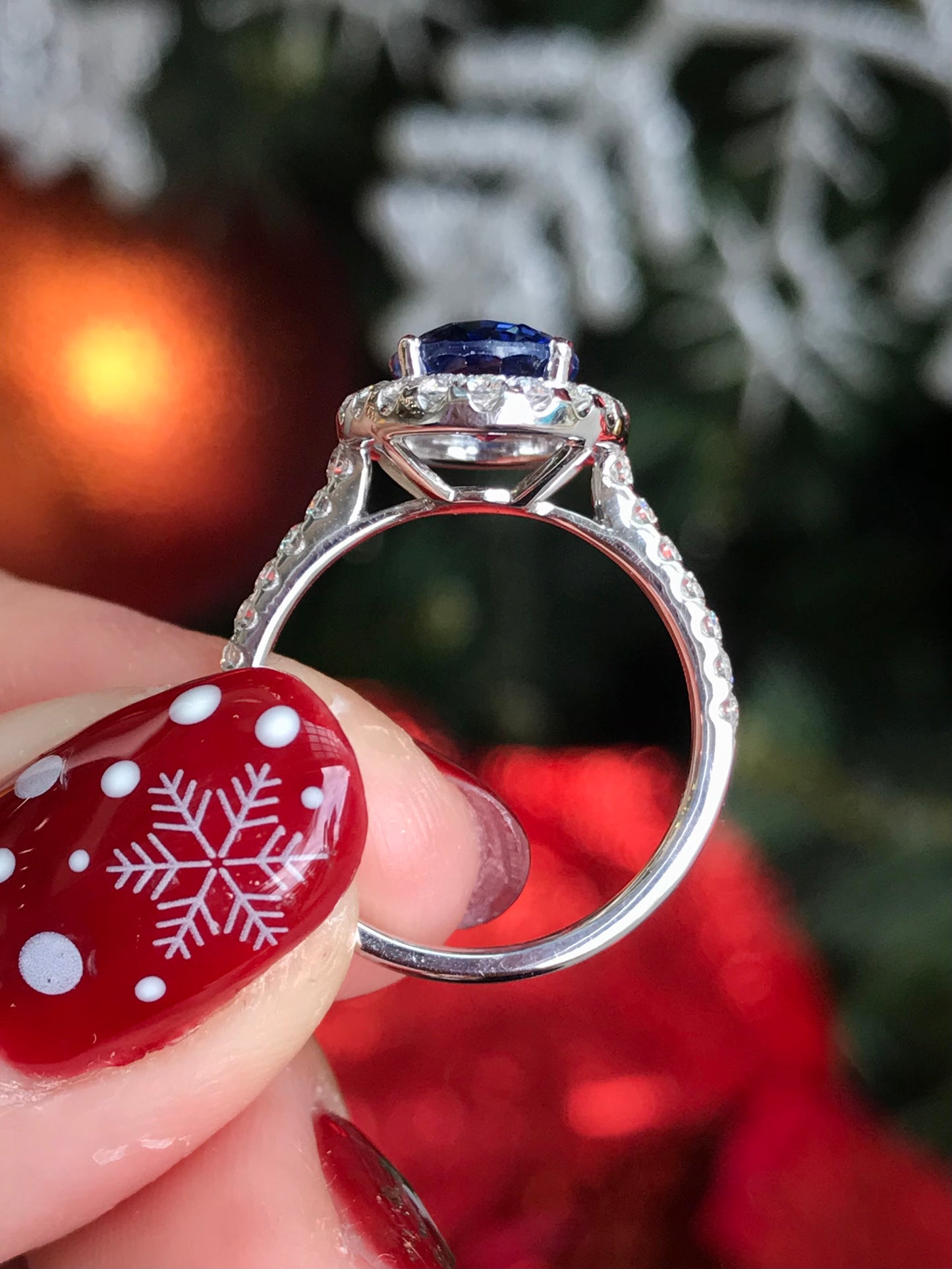Natural Blue Sapphire Ring 2.51ct