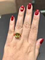 Natural Tourmaline 4.25ct Ring set in 18K White Gold Gemstone Fine Jewellery Singapore