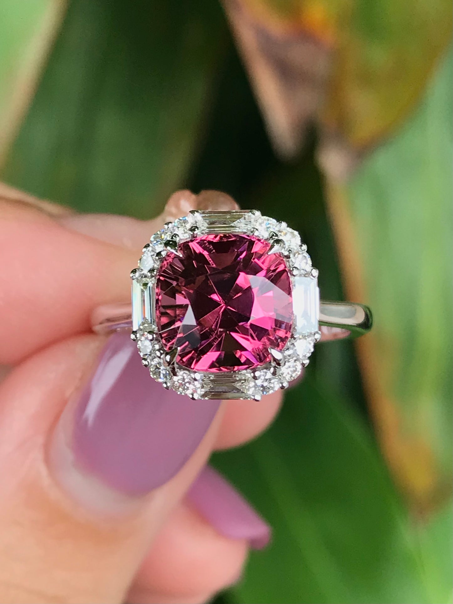 Natural Tourmaline 3.14ct Ring