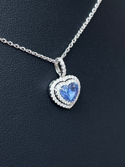 Natural Blue Sapphire Pendant 1.41ct