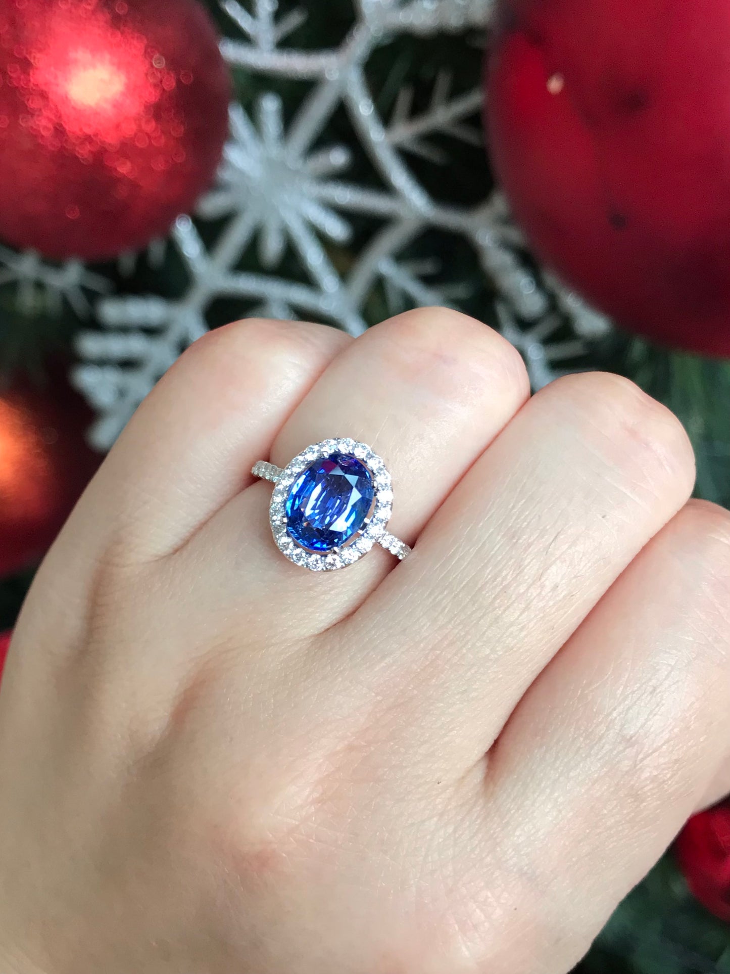 Natural Blue Sapphire Ring 2.51ct