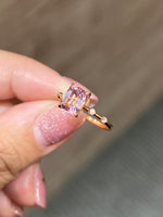 Natural Tourmaline 1.46ct Ring Set In 18K Rose Gold Gemstone Fine Jewellery Singapore
