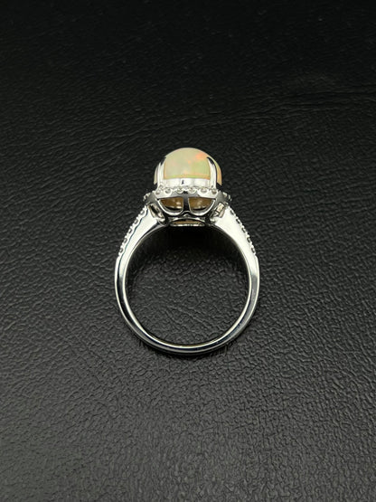 Natural Opal 3.09ct Ring