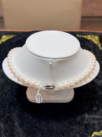 Natural Akoya Pearl Necklace 8.5-9mm Gemstone Fine Jewellery Singapore