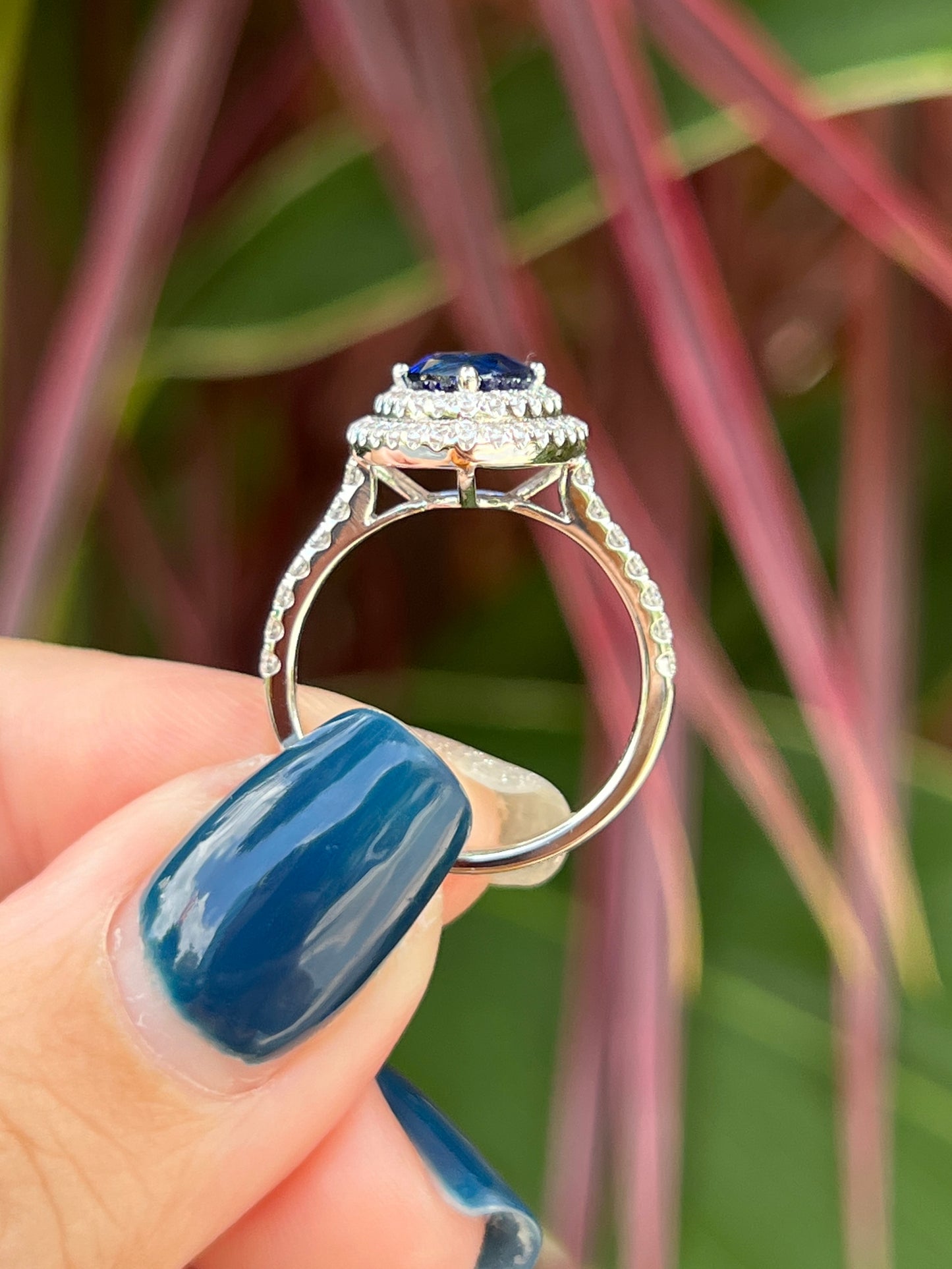 Natural Blue Sapphire Ring 1.43ct