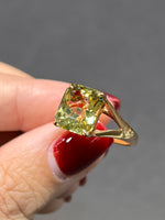 Natural Tourmaline 4.25ct Ring set in 18K White Gold Gemstone Fine Jewellery Singapore