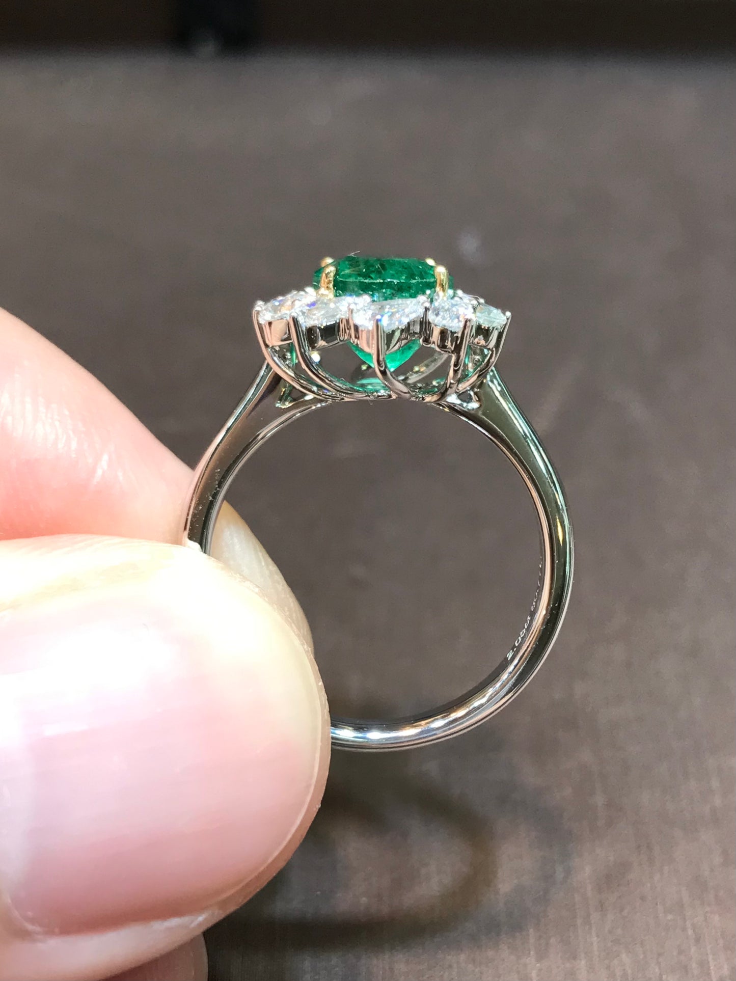Natural Emerald 2.05ct Ring