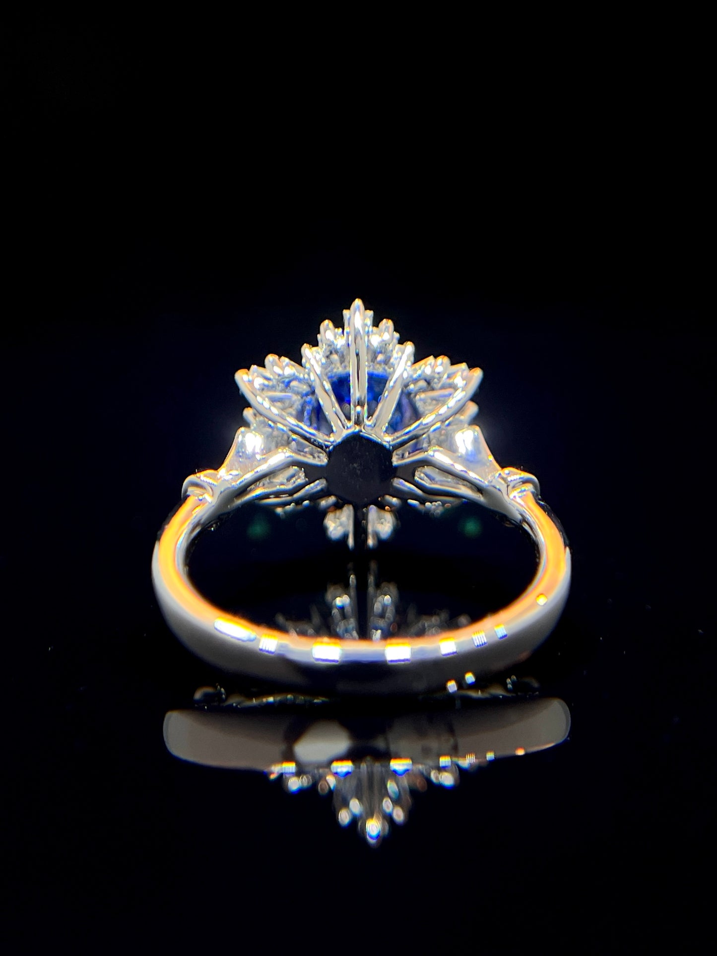 Natural Blue Sapphire 1.31ct Ring