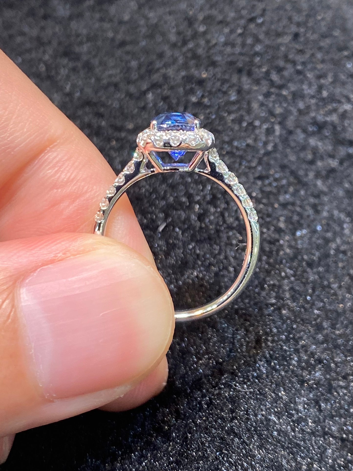 Natural Blue Sapphire Ring 2.15ct